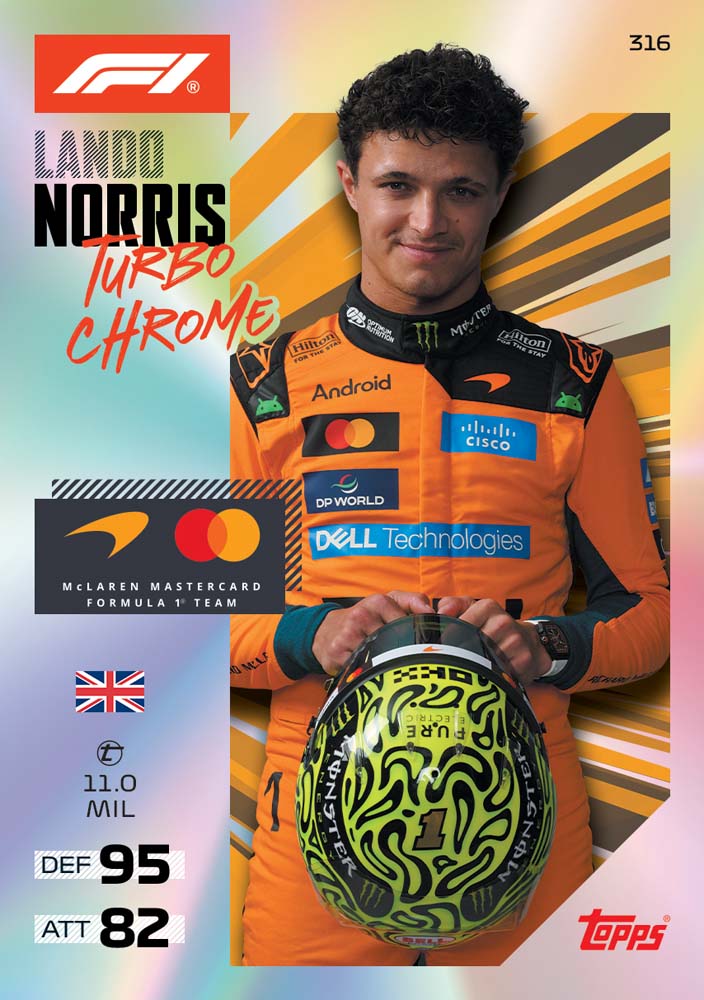 F1 Topps Turbo Attax 2026 Mega Tin