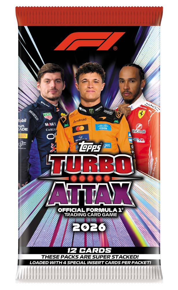 F1 Topps Turbo Attax 2026 Trading Cards