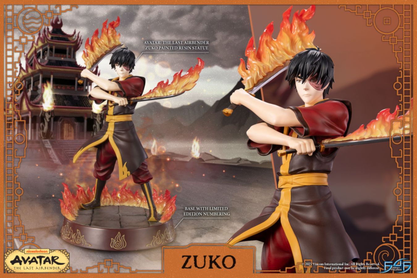 Avatar The Last Airbender - Zuko Statue