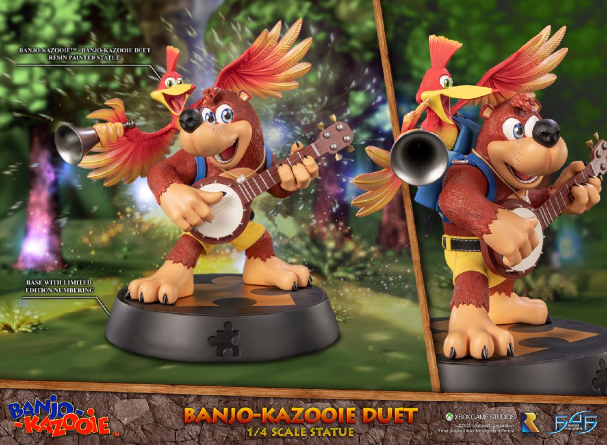 Banjo-Kazooie - Banjo-Kazooie Duet 1/4 Scale Statue