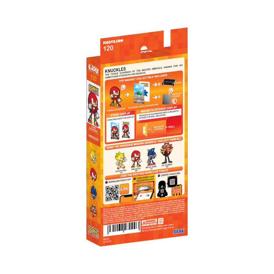 Sonic The Hedgehog - Knuckles (Modern) 4.3" FIGGYZ