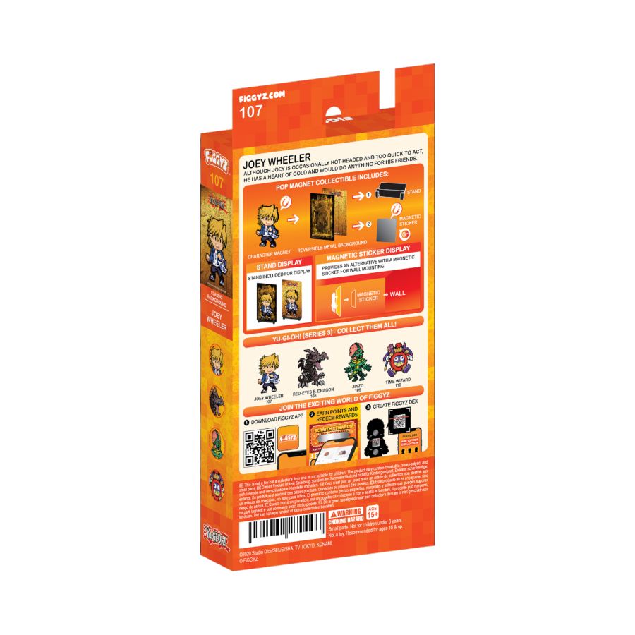Yu-Gi-Oh! - Joey Wheeler 4.3" FIGGYZ