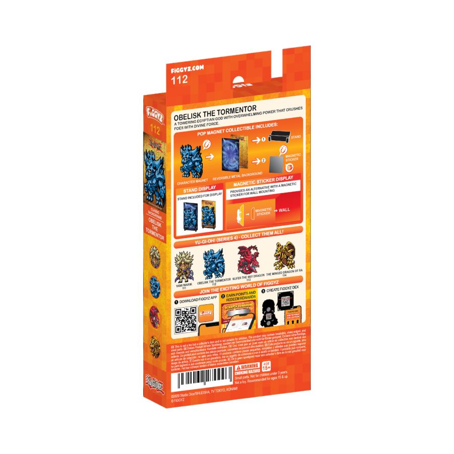 Yu-Gi-Oh! - Obelisk the Tormentor 4.3" FIGGYZ