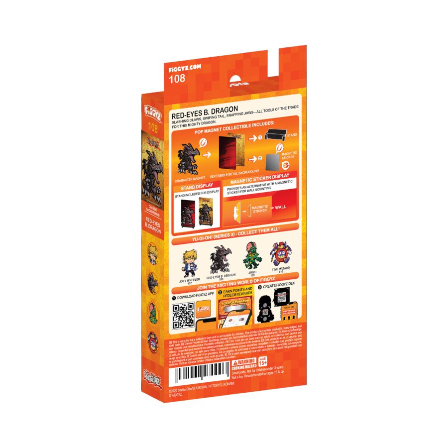 Yu-Gi-Oh! - Red-Eyes Black Dragon 4.3" FIGGYZ
