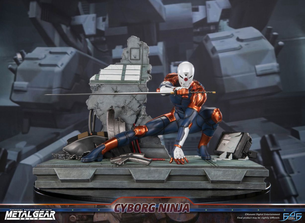 Metal Gear Solid - Cyborg Ninja (Gray Fox) Resin Statue