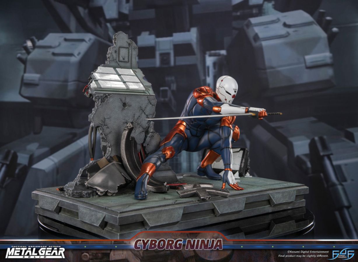 Metal Gear Solid - Cyborg Ninja (Gray Fox) Resin Statue