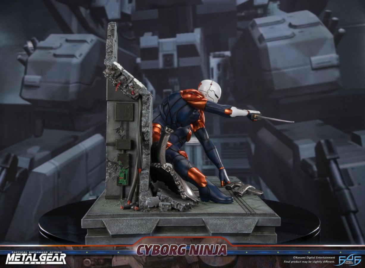 Metal Gear Solid - Cyborg Ninja (Gray Fox) Resin Statue