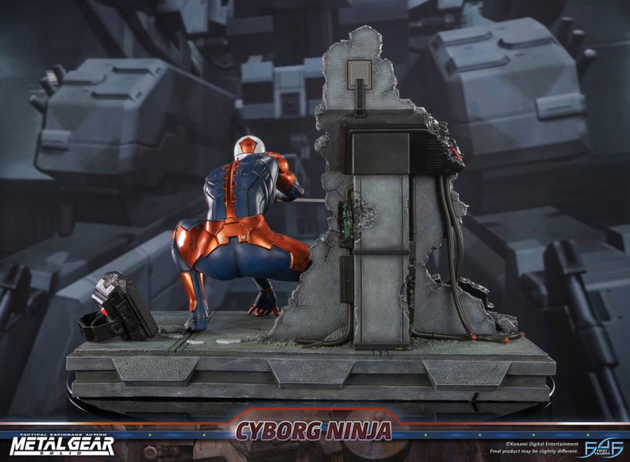 Metal Gear Solid - Cyborg Ninja (Gray Fox) Resin Statue