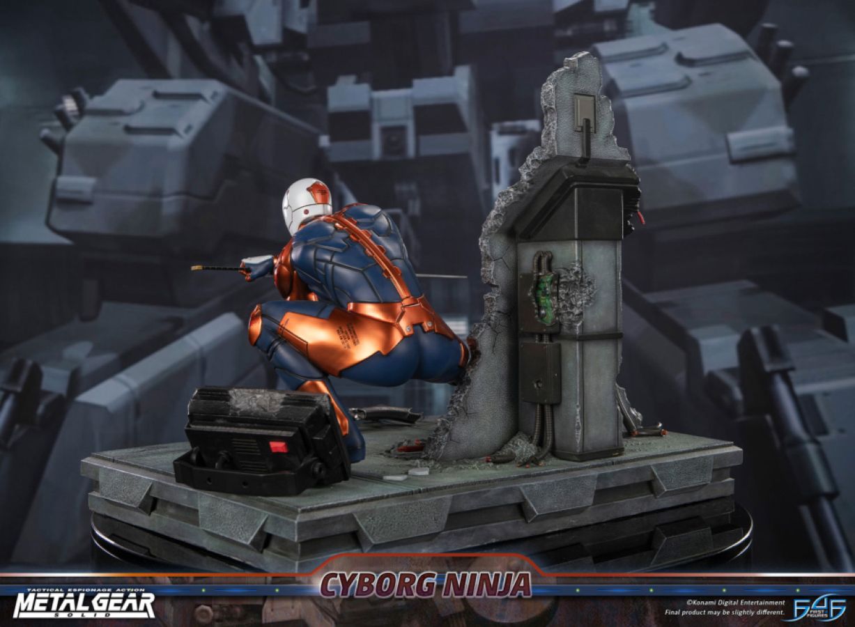Metal Gear Solid - Cyborg Ninja (Gray Fox) Resin Statue