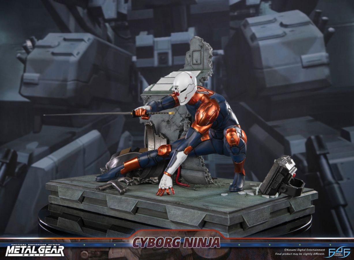 Metal Gear Solid - Cyborg Ninja (Gray Fox) Resin Statue