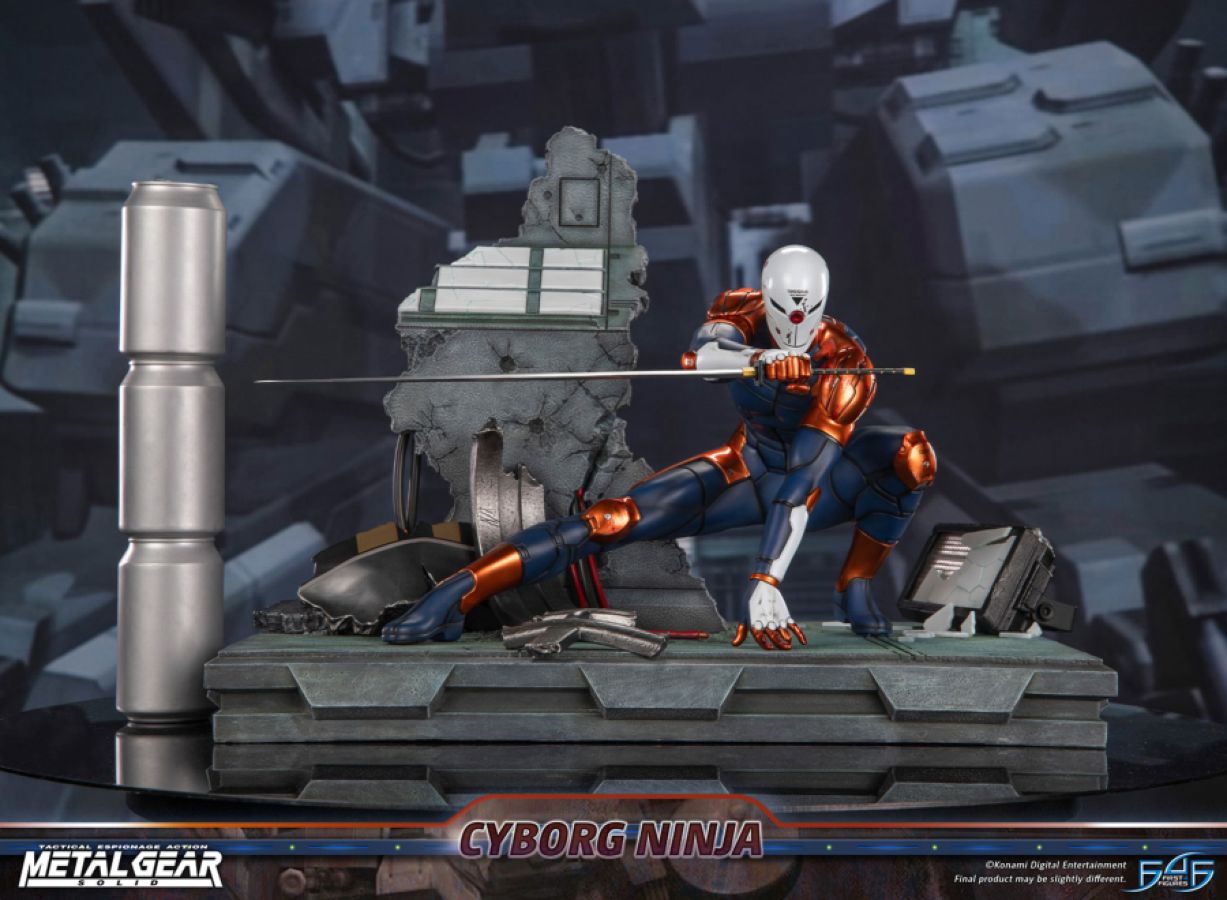 Metal Gear Solid - Cyborg Ninja (Gray Fox) Resin Statue