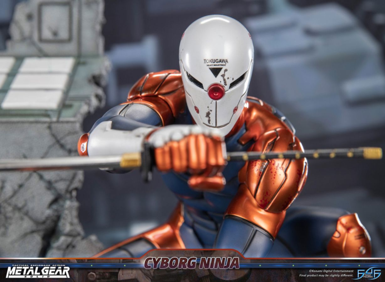 Metal Gear Solid - Cyborg Ninja (Gray Fox) Resin Statue