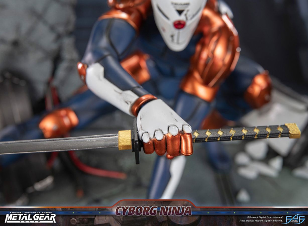 Metal Gear Solid - Cyborg Ninja (Gray Fox) Resin Statue