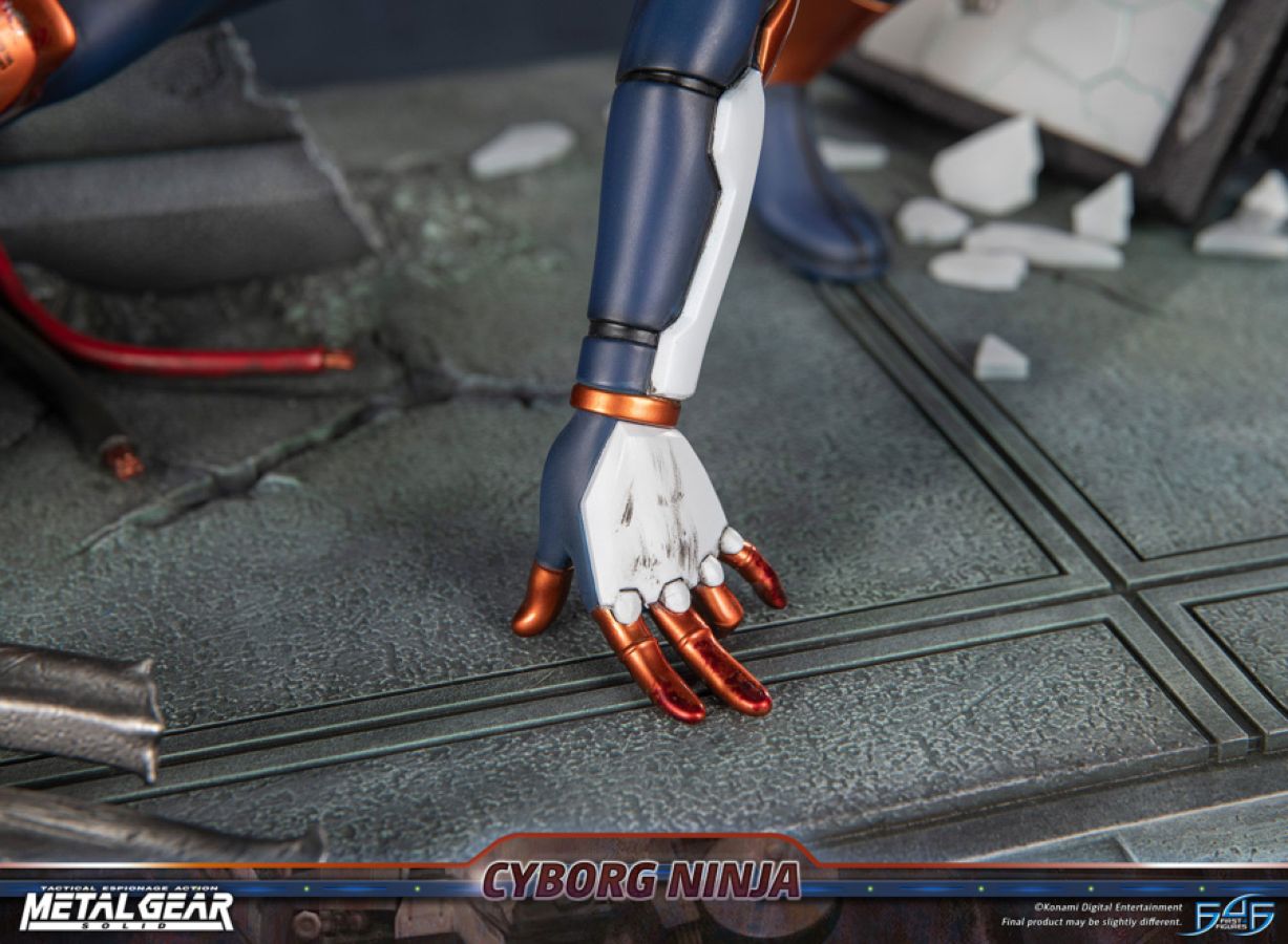 Metal Gear Solid - Cyborg Ninja (Gray Fox) Resin Statue