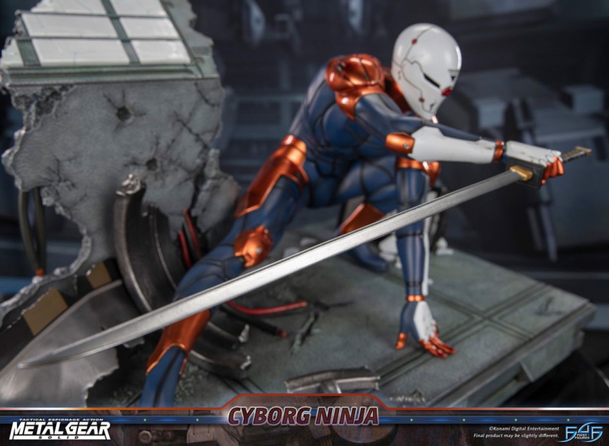 Metal Gear Solid - Cyborg Ninja (Gray Fox) Resin Statue