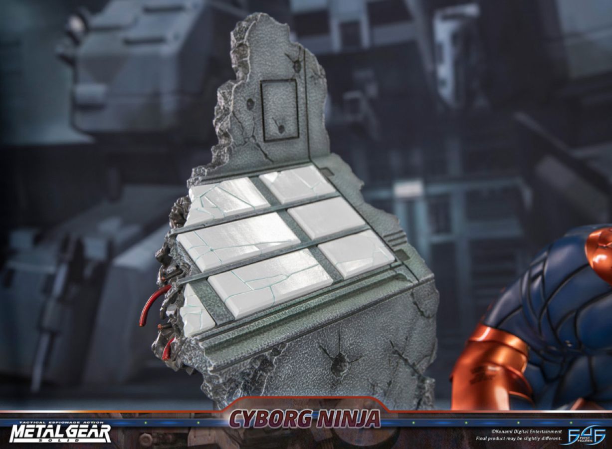 Metal Gear Solid - Cyborg Ninja (Gray Fox) Resin Statue
