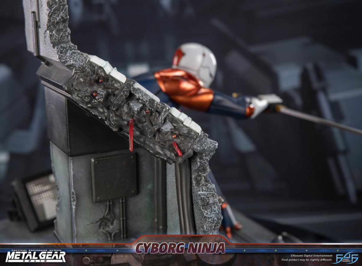 Metal Gear Solid - Cyborg Ninja (Gray Fox) Resin Statue