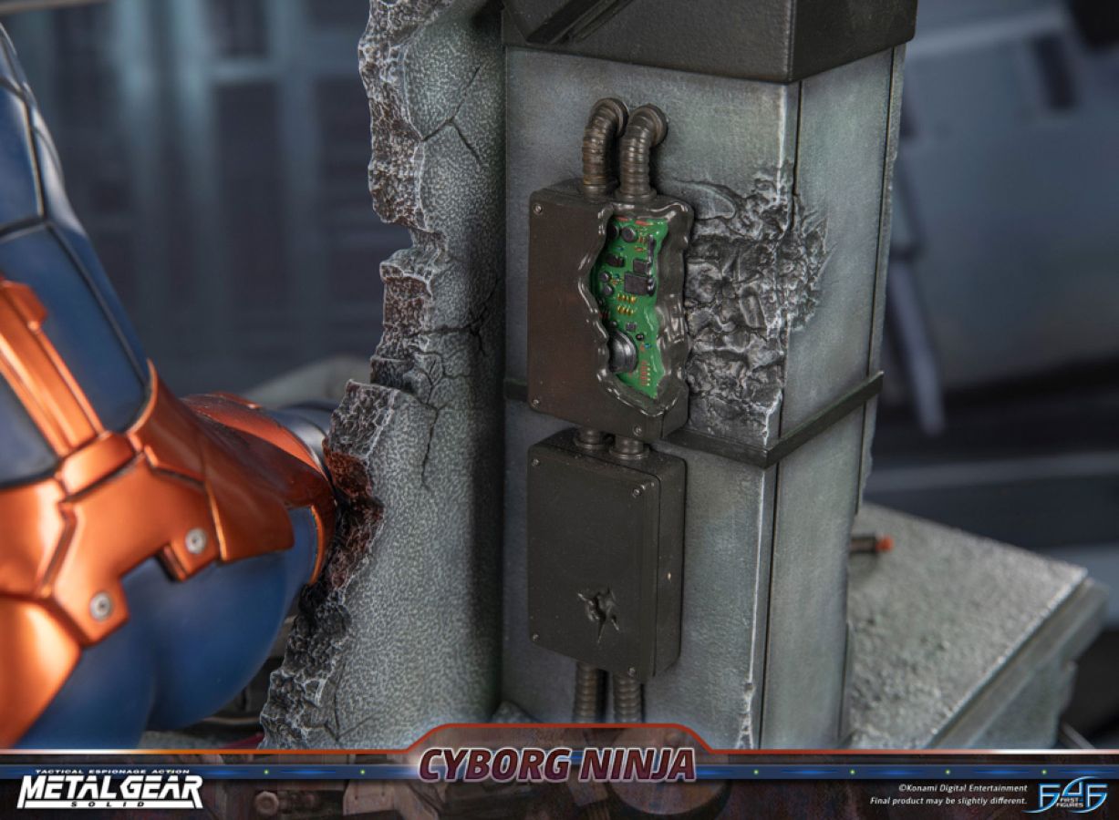 Metal Gear Solid - Cyborg Ninja (Gray Fox) Resin Statue