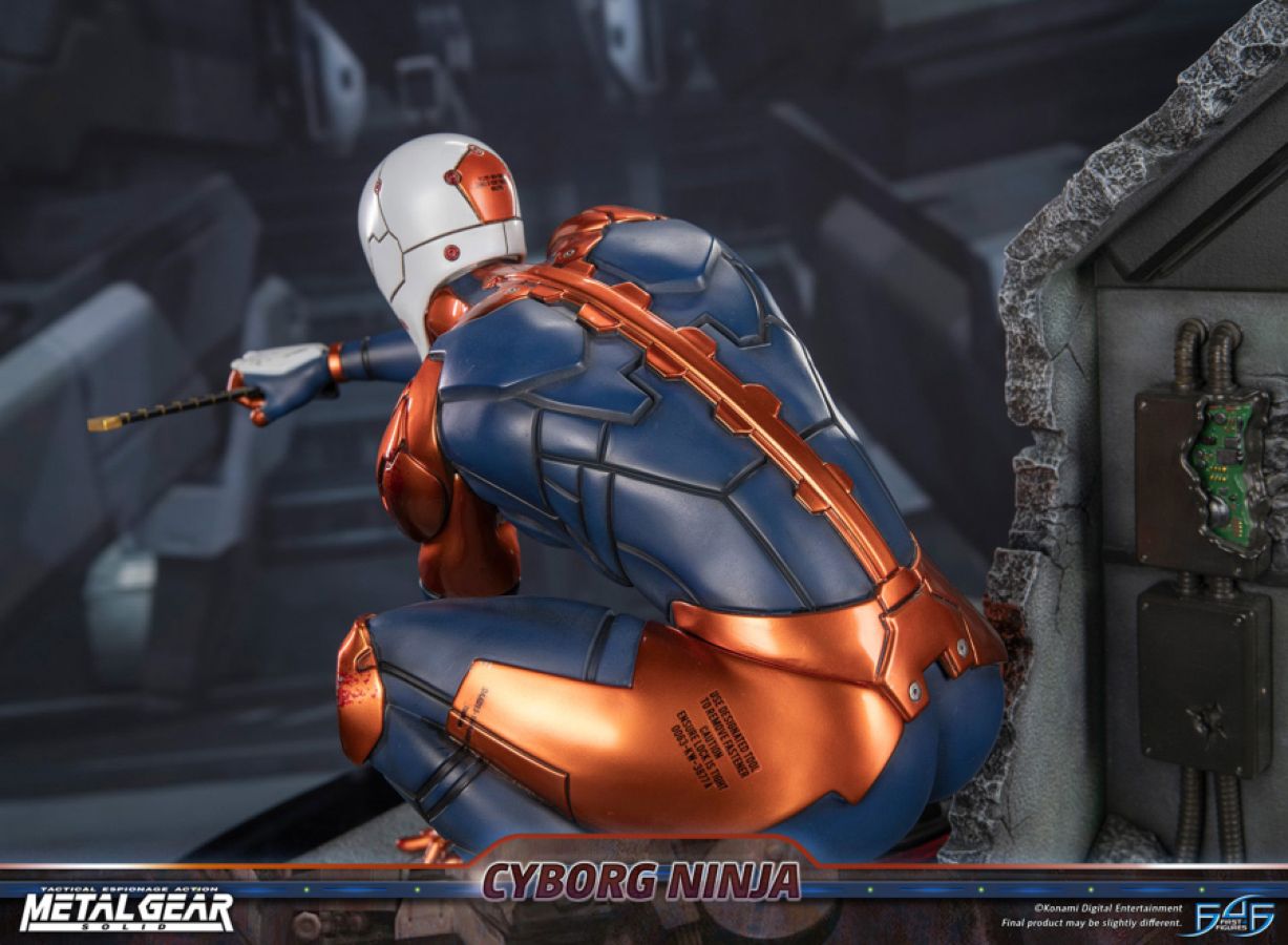 Metal Gear Solid - Cyborg Ninja (Gray Fox) Resin Statue