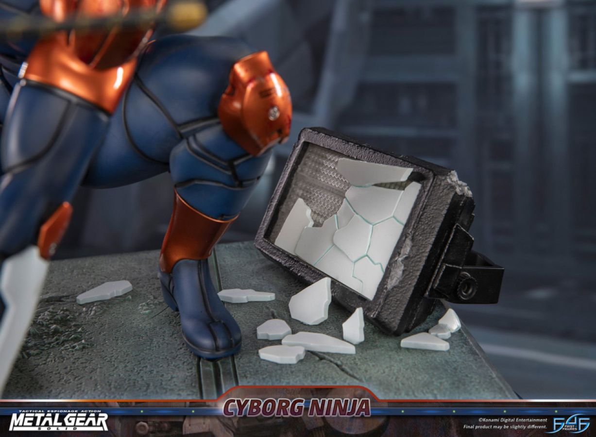 Metal Gear Solid - Cyborg Ninja (Gray Fox) Resin Statue