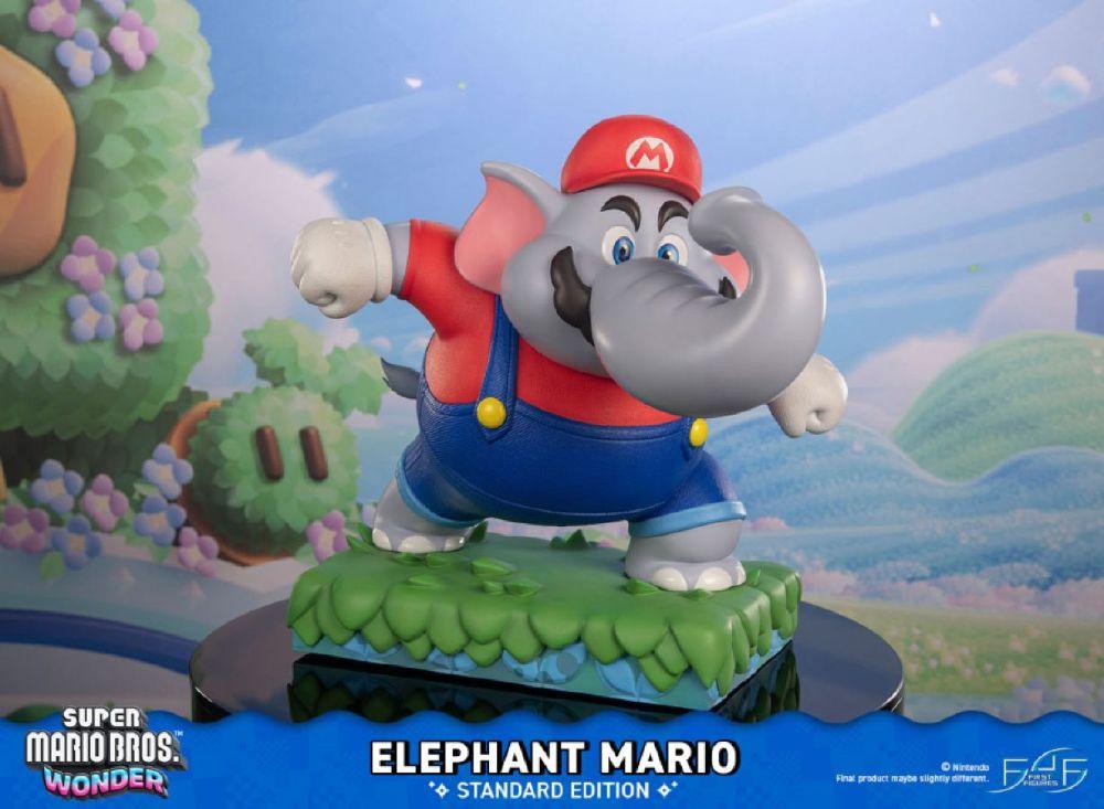 Super Mario Bros. Wonder - Elephant Mario Resin Statue