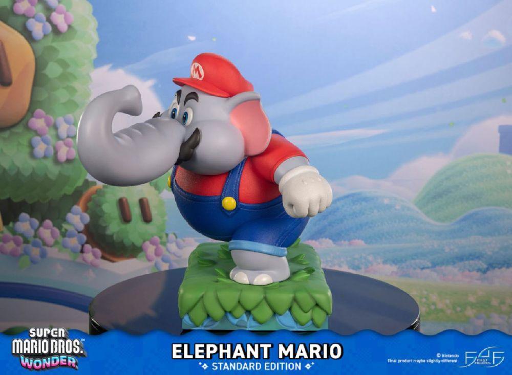 Super Mario Bros. Wonder - Elephant Mario Resin Statue