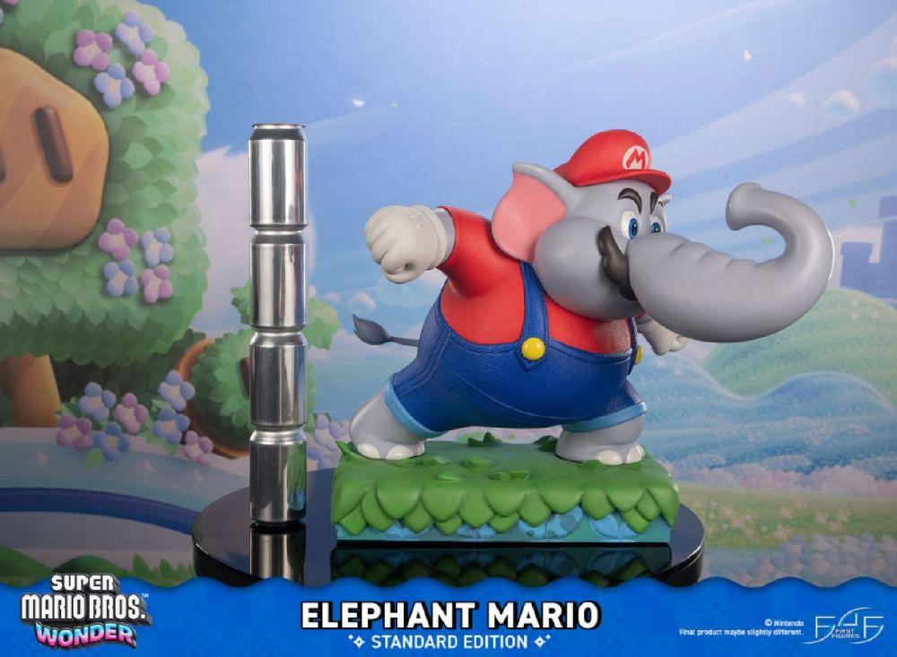 Super Mario Bros. Wonder - Elephant Mario Resin Statue