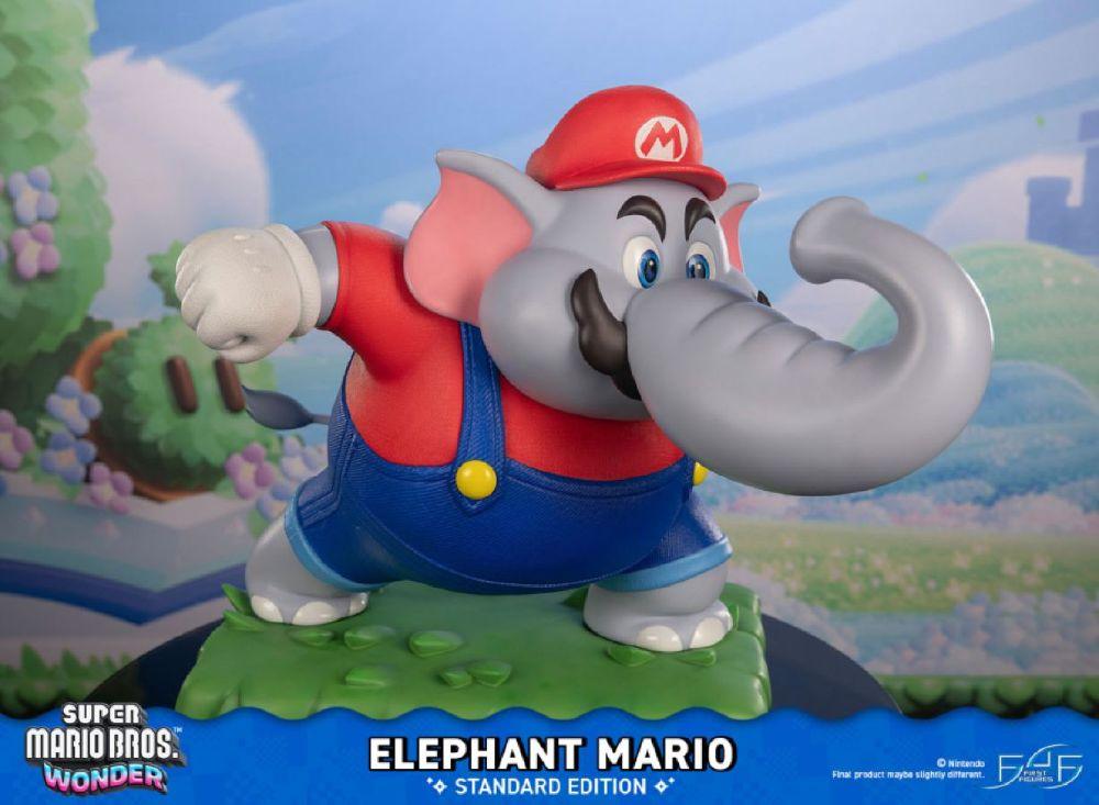 Super Mario Bros. Wonder - Elephant Mario Resin Statue