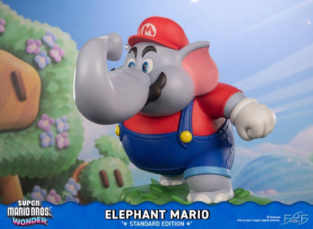 Super Mario Bros. Wonder - Elephant Mario Resin Statue