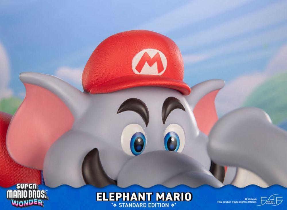 Super Mario Bros. Wonder - Elephant Mario Resin Statue