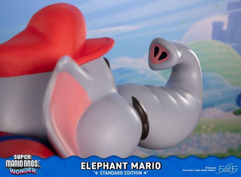 Super Mario Bros. Wonder - Elephant Mario Resin Statue