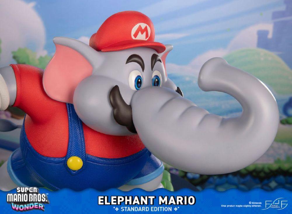 Super Mario Bros. Wonder - Elephant Mario Resin Statue