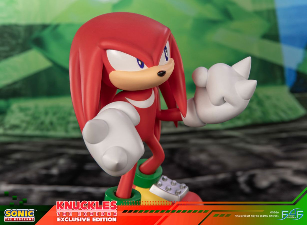 Sonic the Hedgehog - Modern Knuckles Statue