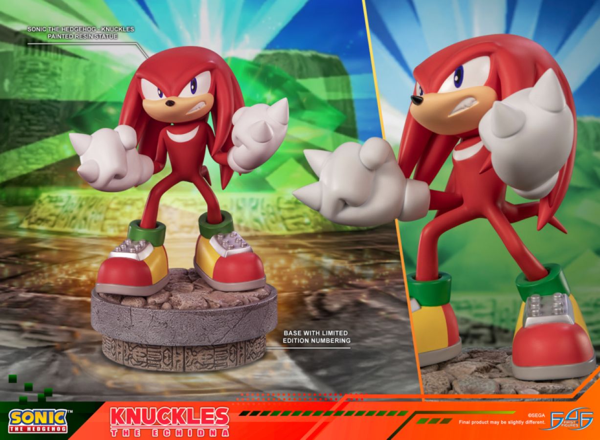 Sonic the Hedgehog - Modern Knuckles Statue