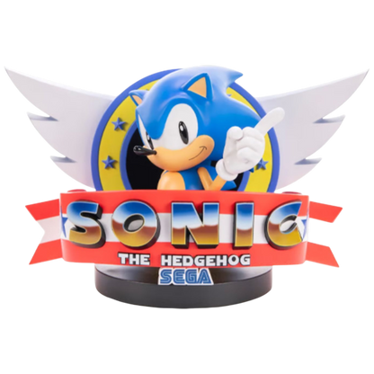 Sonic - Sonic The Hedgehog Title Screen Statue