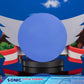 Sonic - Sonic The Hedgehog Title Screen Statue