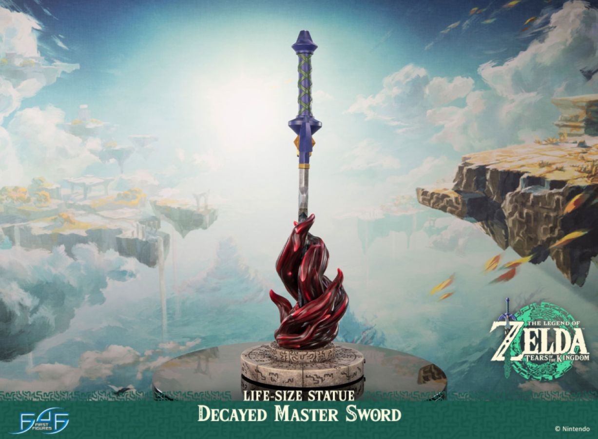 The Legend of Zelda:Tears of the Kingdom - Decayed Master Sword Life-Size Statue