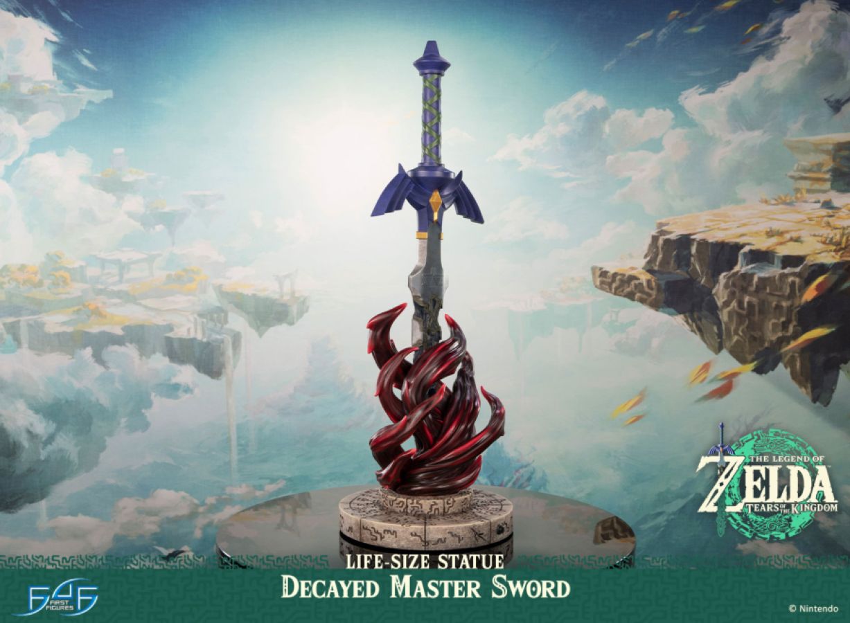 The Legend of Zelda:Tears of the Kingdom - Decayed Master Sword Life-Size Statue