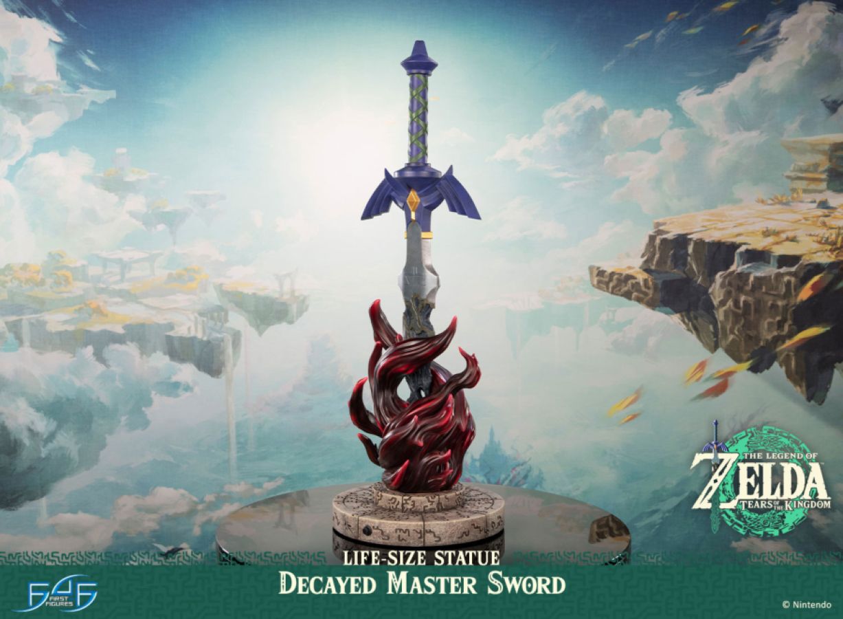 The Legend of Zelda:Tears of the Kingdom - Decayed Master Sword Life-Size Statue