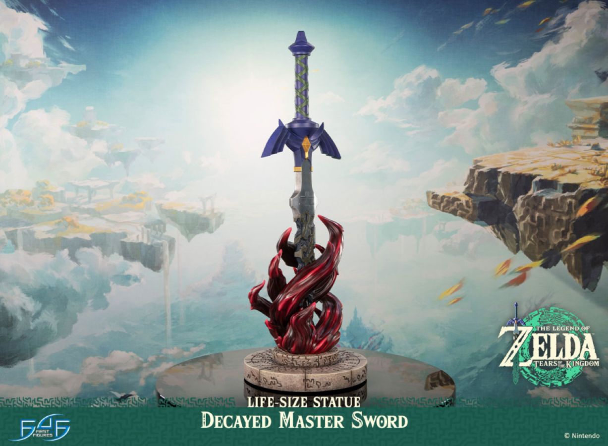 The Legend of Zelda:Tears of the Kingdom - Decayed Master Sword Life-Size Statue