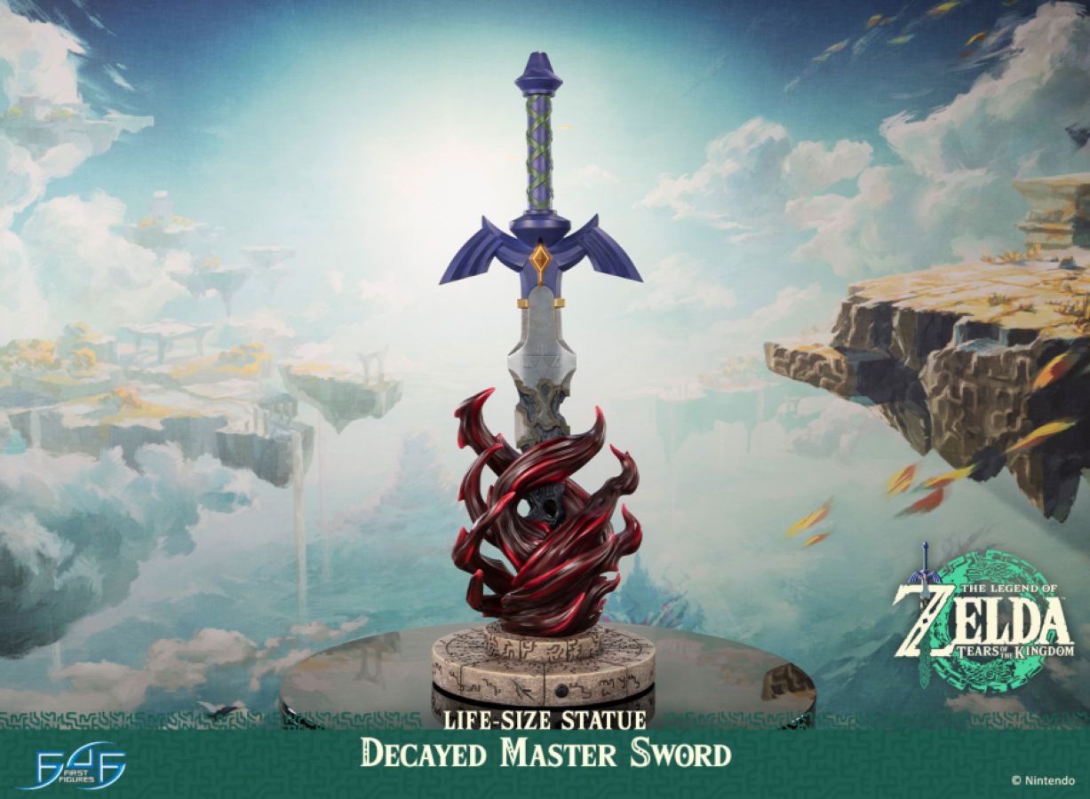The Legend of Zelda:Tears of the Kingdom - Decayed Master Sword Life-Size Statue