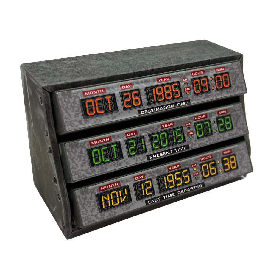 Back to the Future - Time Circuits Scaled Replica