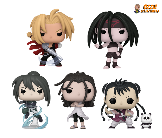 Fullmetal Alchemist: Brotherhood Bundle 2024 - 5 POP! Vinyls