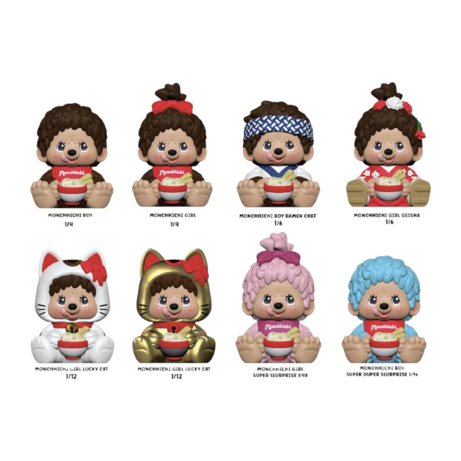Rokimoto - Monchhichi Vinyl Figure Blind Box (Display of 12)
