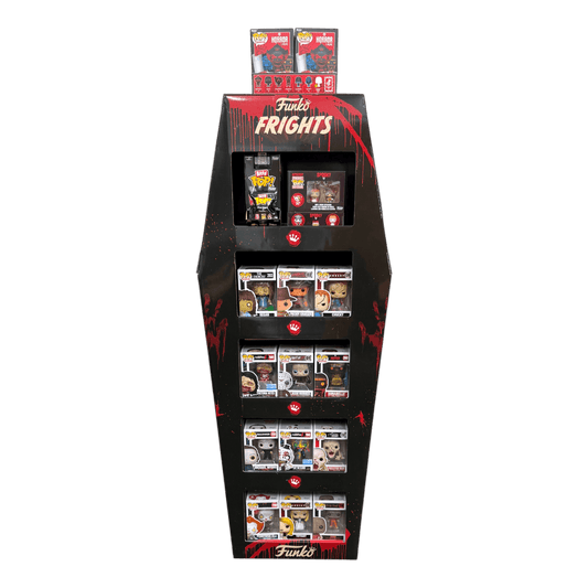 Funko - Halloween Coffin Floor Stand Display Unit Pop! Bundle (99 Count)