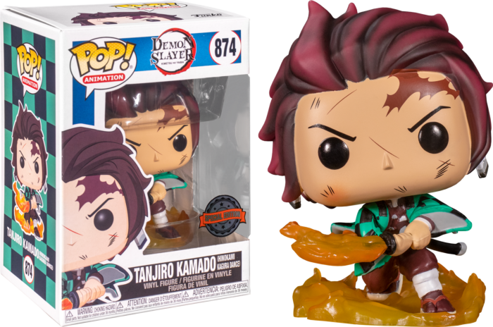 Demon Slayer - Tanjiro US Exclusive Pop! Vinyl #874