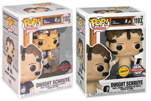 The Office - Basketball Dwight US Exclusive Pop! Vinyl Chase Bundle