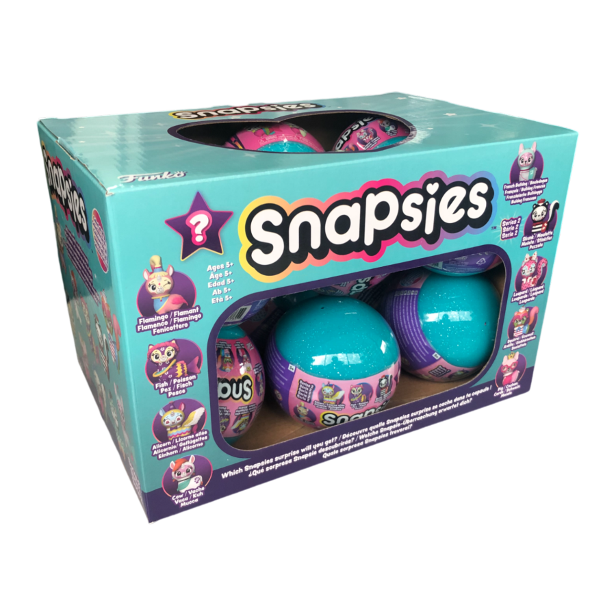Snapsies - Wave 2 Mix & Match Vinyl Figures [Dispaly of 12]