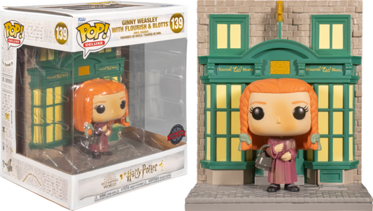Harry Potter - Ginny at Flourish & Blotts Diagon Alley US Exclusive Pop! Deluxe