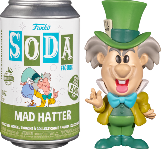 Alice in Wonderland - Mad Hatter Vinyl Soda